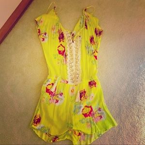 Floral romper